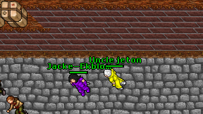 Uncle jeton on screen