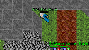 Racilan burn on screen