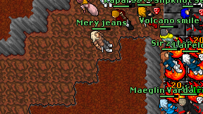 Mery jeans on screen