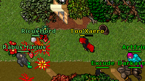 Too'Xaero on screen
