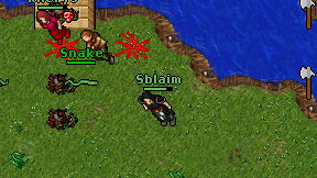 Sblaim on screen