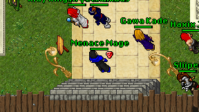 Menace Mage on screen