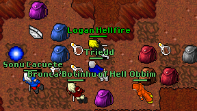 Logan Hellfire on screen