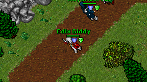 Edix Giddy on screen
