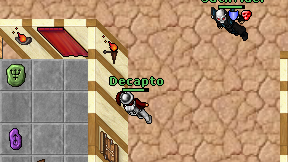 Decapto on screen