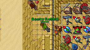 Rooky Rabbit on screen