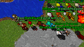Skuall dragon on screen