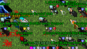 Druid'dek on screen