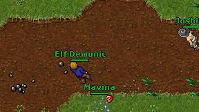 Elf Demonic on screen