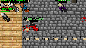 Magic Ace on screen