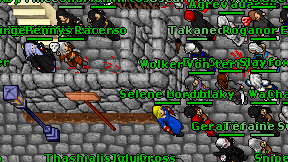 Evil Swordsmen on screen