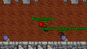 Blaze Heart on screen