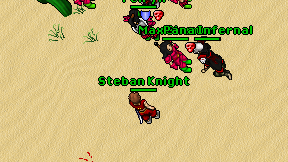 Steban Knight on screen