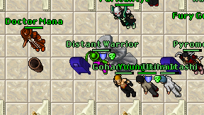 Distant Warrior on screen