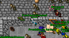 Fantasy Ground on screen