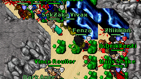 Fenza on screen