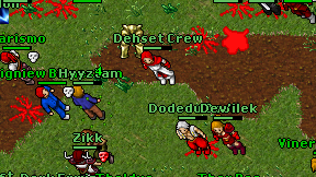 Dehset Crew on screen
