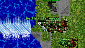 Seith of darkness on screen