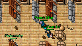 Frost Bite on screen
