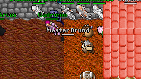 Master Brund on screen