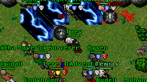 Taev on screen