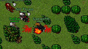 Gargoth on screen