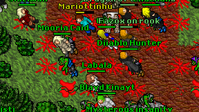 Diiablo Hunter on screen