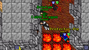 Cable Dragon on screen