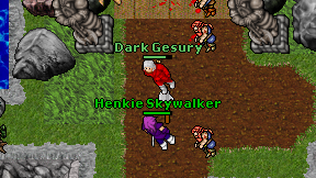 Dark Gesury on screen