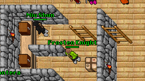 Frosten Knight on screen
