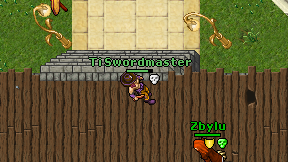 Ti Swordmaster on screen
