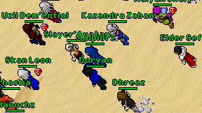 Slayer'Avatar on screen