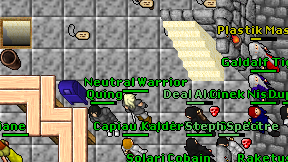 Neutral Warrior on screen
