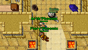 Fiery'Phoenix on screen