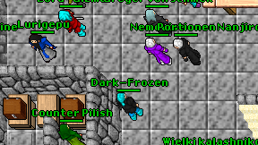 Dark-Frozen on screen