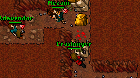 Crashinger on screen
