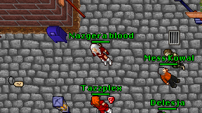 Nazgera blood on screen