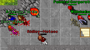 Ridley-Meteos on screen