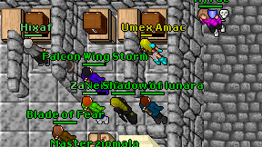 Falcon Wing Storm on screen