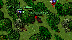Jekul Snave on screen