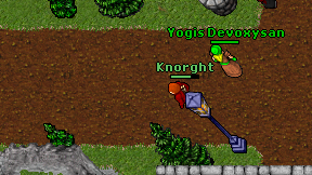 Knorght on screen