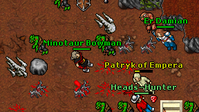 Minotaur Bowman on screen