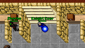Knight Exor on screen