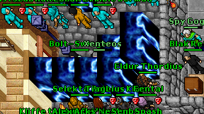 Bolt-Swinger on screen