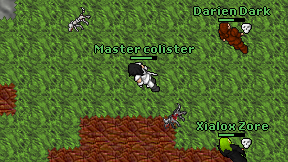 Master colister on screen