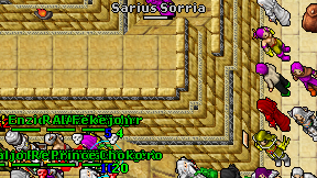 Sarius Sorria on screen