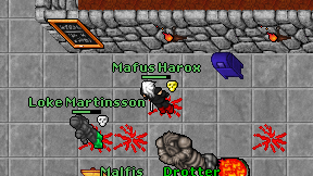 Mafus Harox on screen