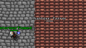 Santoss-Terror on screen
