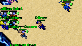 Diiree on screen