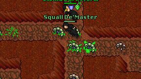 Squall De'Master on screen